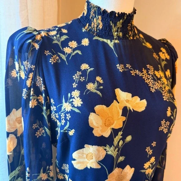 Reformation STEVI MIDI DRESS in BERNADETTE - Picture 4 of 7